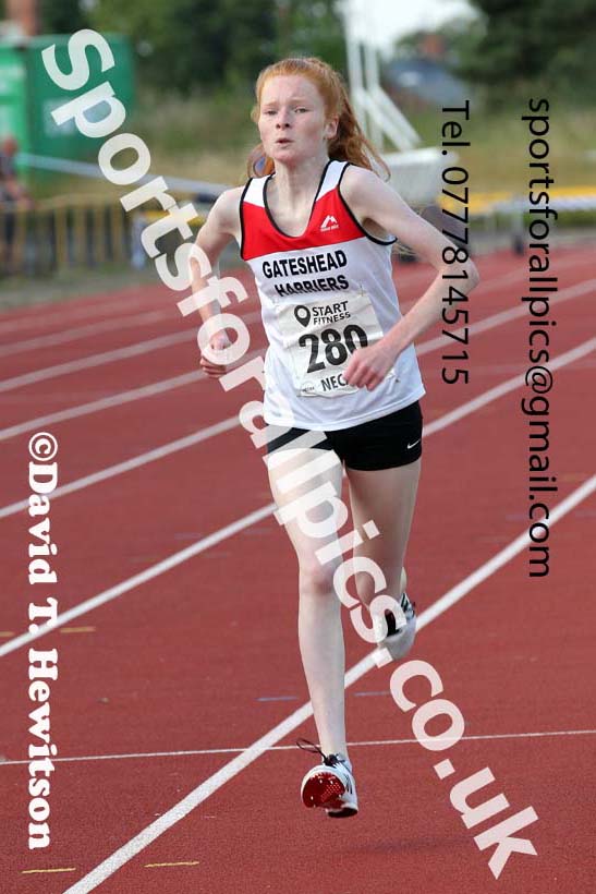 1500 metres, 2021 North East Grand Prix 5, Monkton, Wednesday, July 21st. Photo: David T. Hewitson/Sports for All Pics